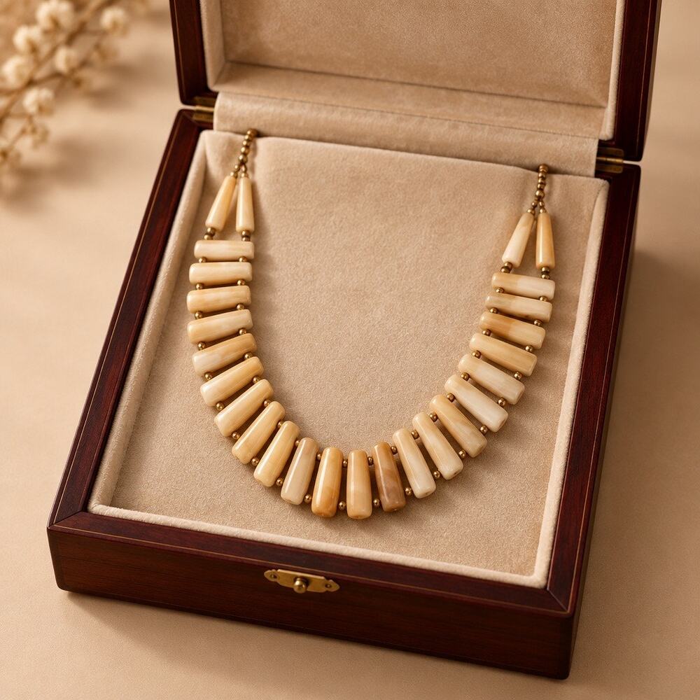 Vintage Premier Designs Graduated Collar Statement Necklace